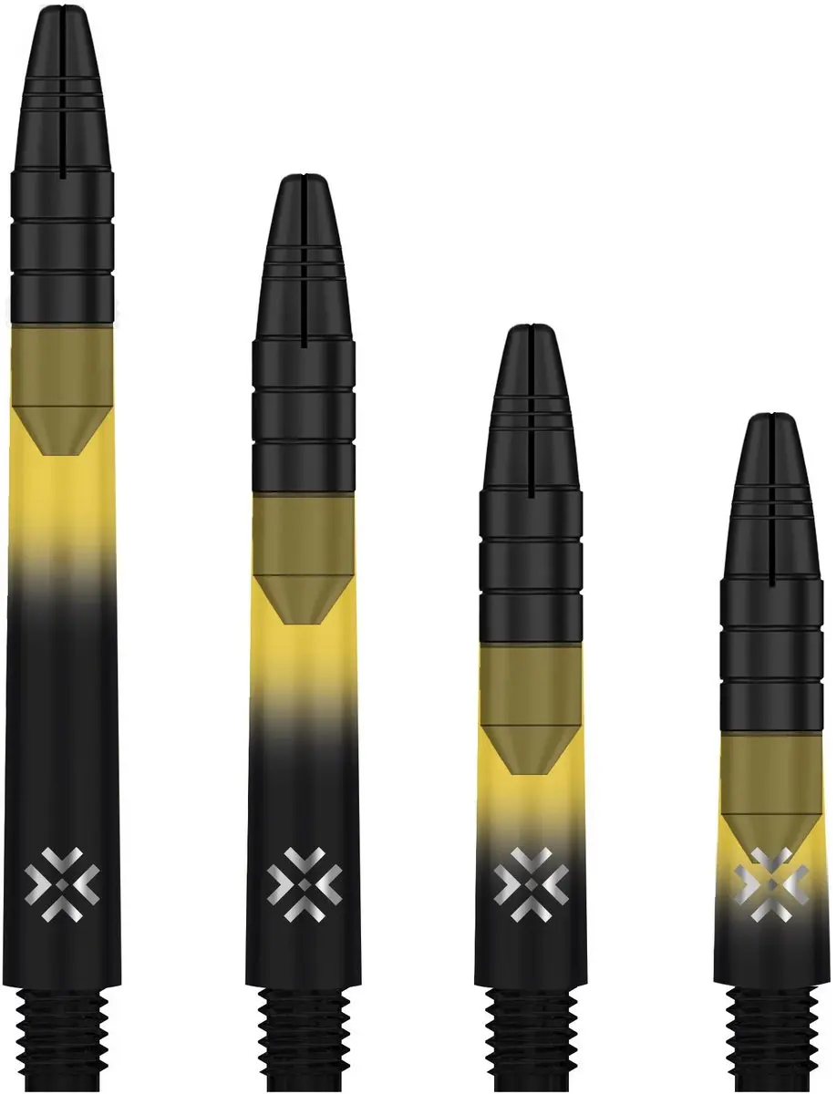 Bullet Shaftalu HD 41mm - Geel/Zwart - 3 Stuks