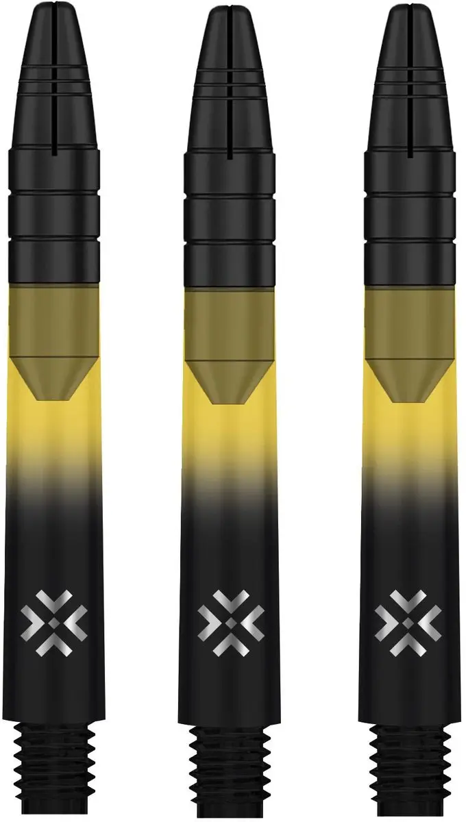 Bullet Shaftalu HD 41mm - Geel/Zwart - 3 Stuks