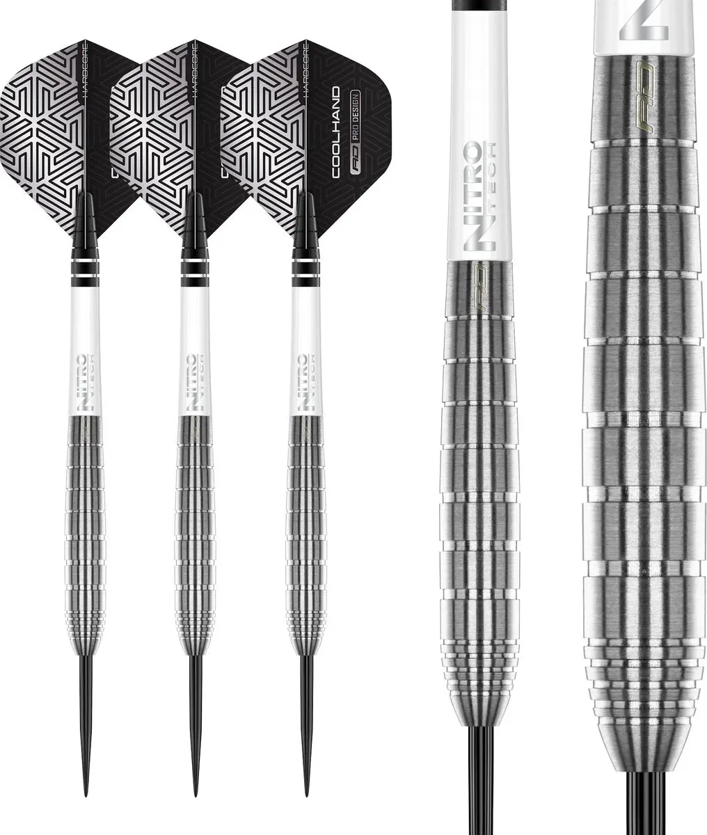 Red Dragon Luke Humphries TX1 90% Dartpijlen - 3 Stuks - Zilver
