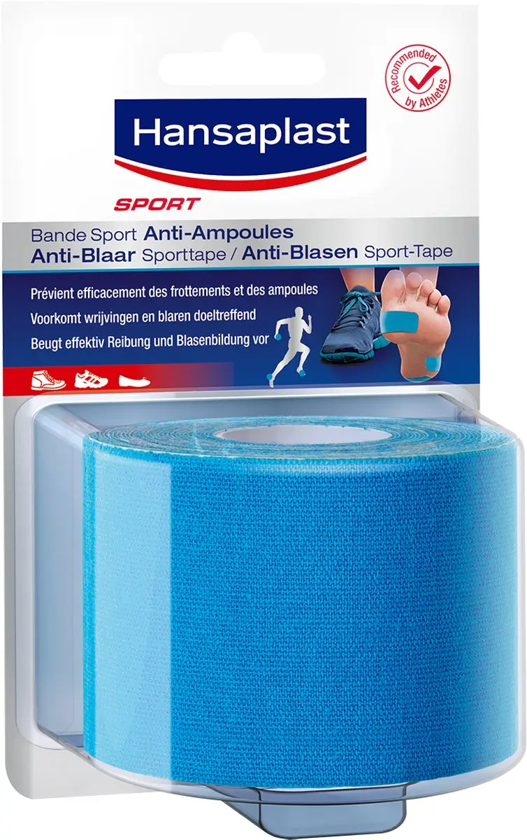 Hansaplast Anti Blaar Sporttape 5cm x 2,5m