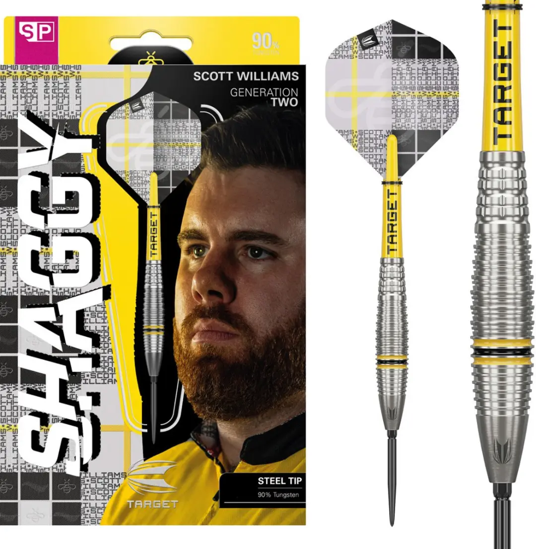 Target Scott Williams G2 Swiss Point 90% Dartpijlen