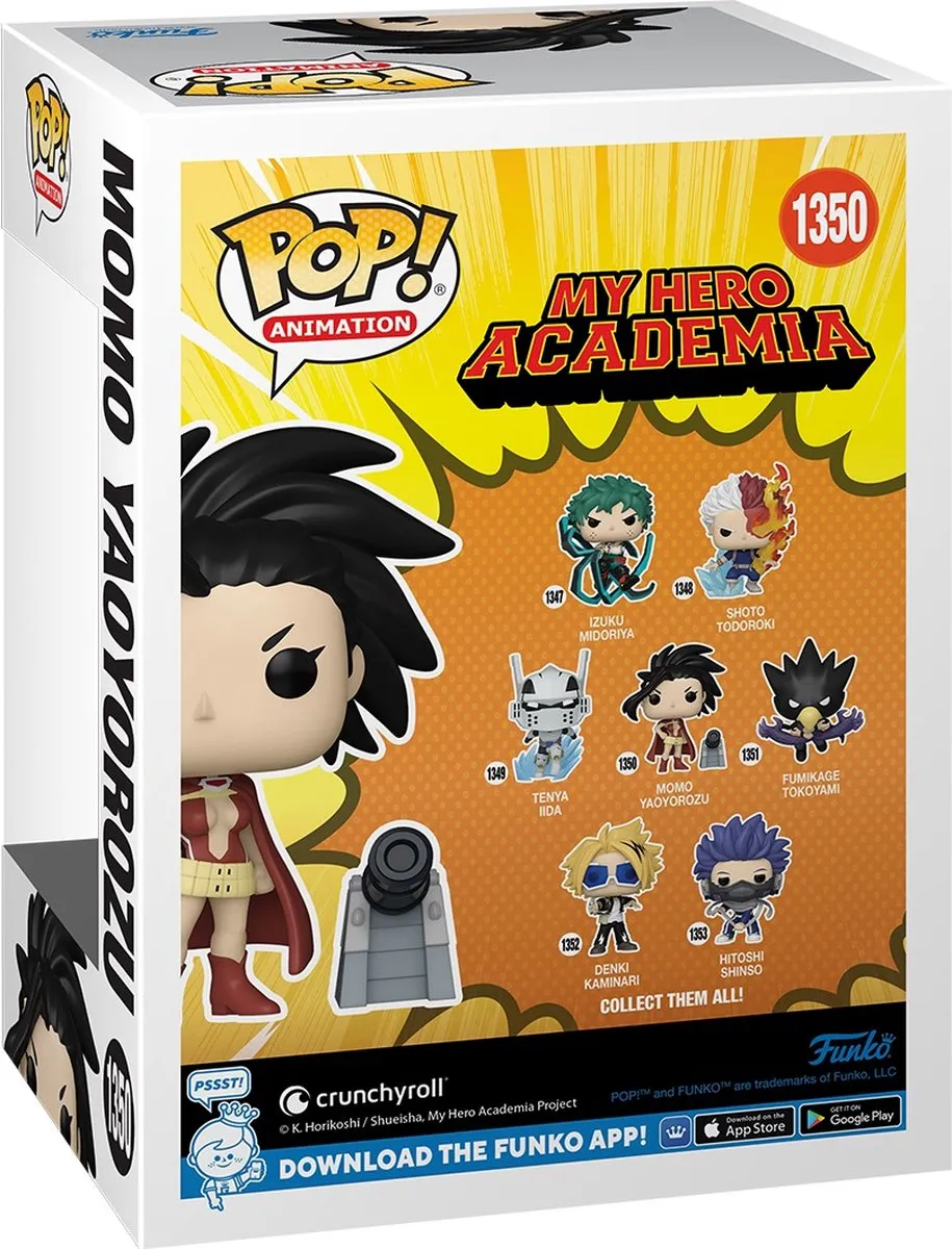 Funko Pop! My Hero Academia Momo Yaoyorozu - Vinyl figuur - Anime Fan Merch