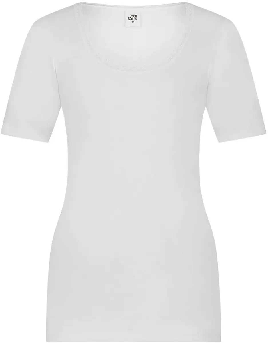 Ten Cate Thermo T-shirt Lace Snow White - Maat M