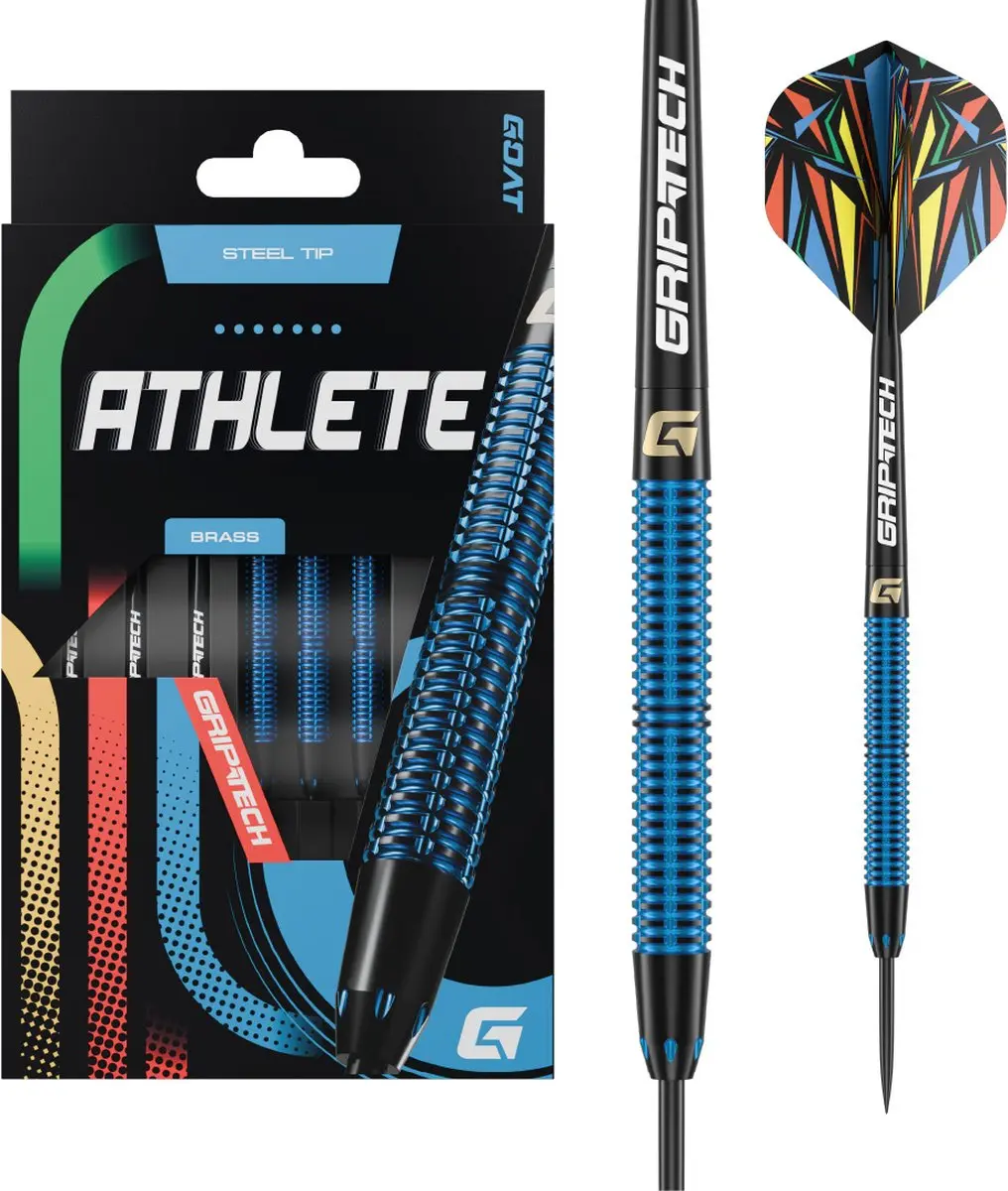 goat Athlete Blue Brass Dartpijlen - 3 Stuks