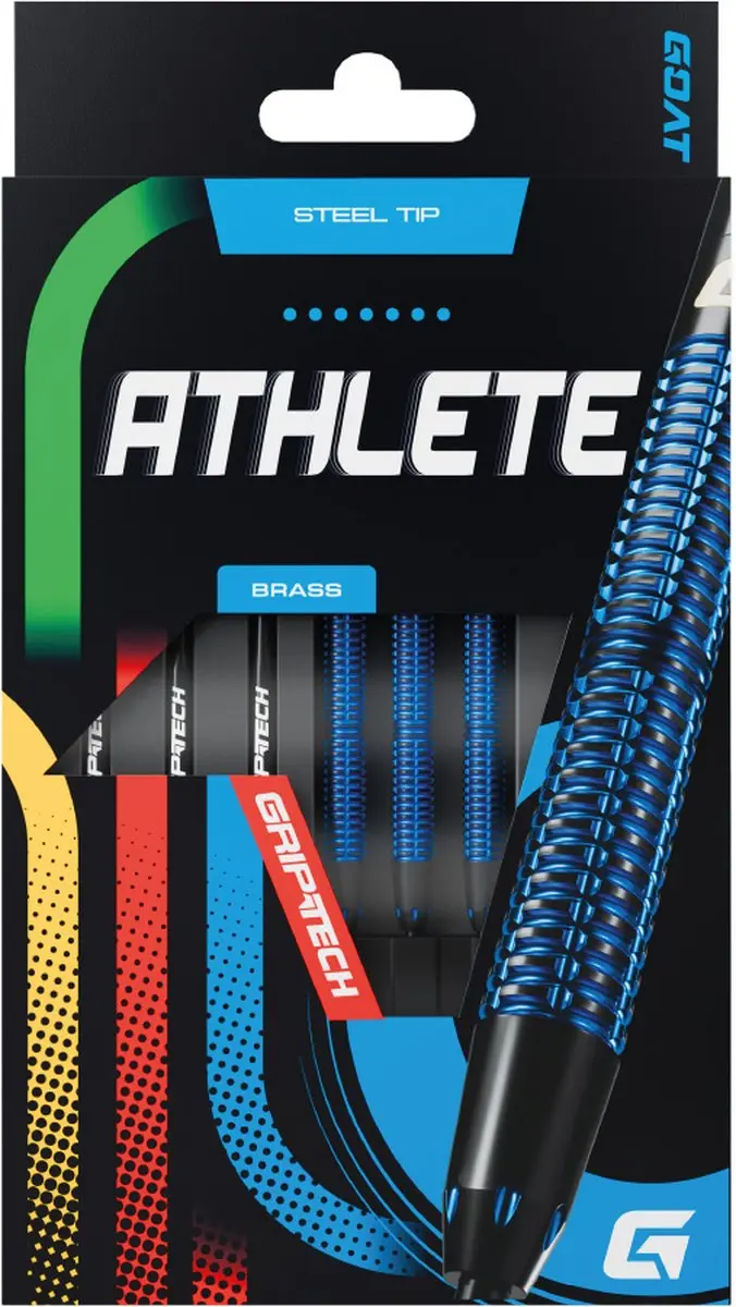 goat Athlete Blue Brass Dartpijlen - 3 Stuks