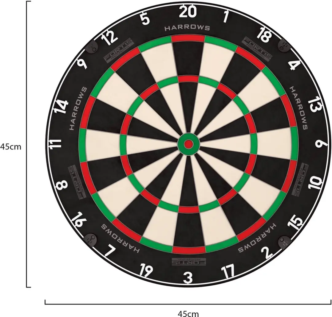 Harrows Fortis Dartboard JE26 - afbeelding 6 van 6