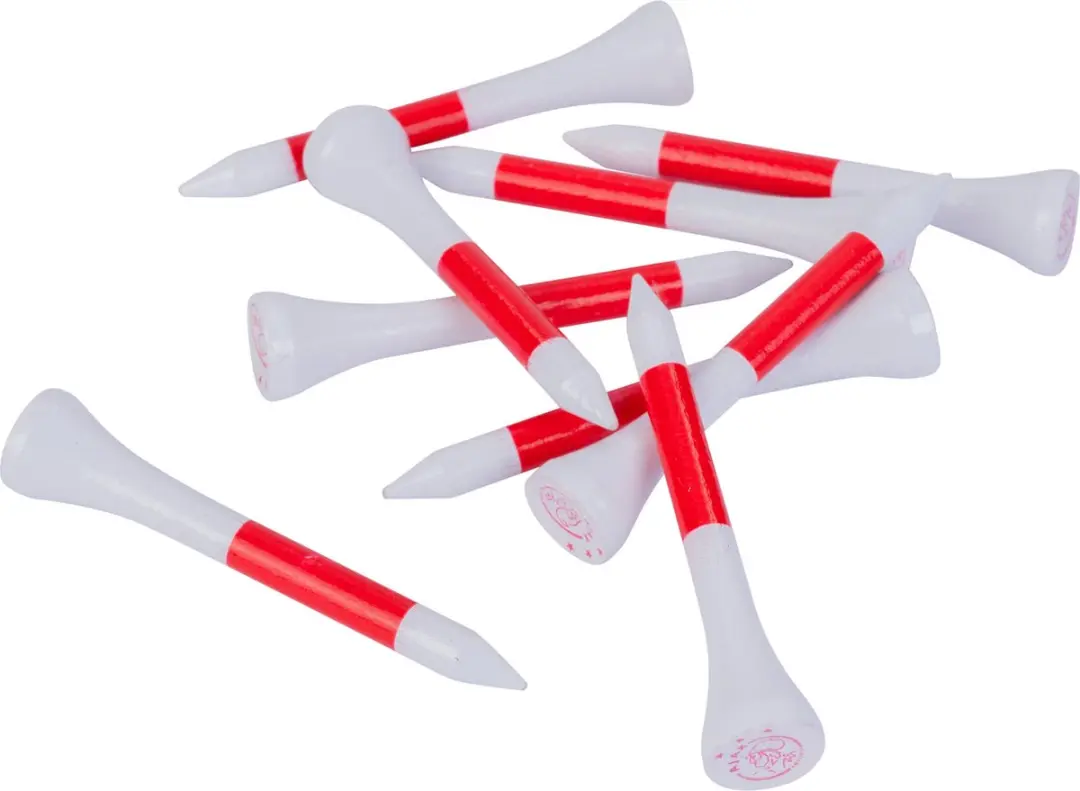 Ajax Golfcadeau Set - 2 Ballen + 35 Tees + Marker - Rood/Wit/Zwart