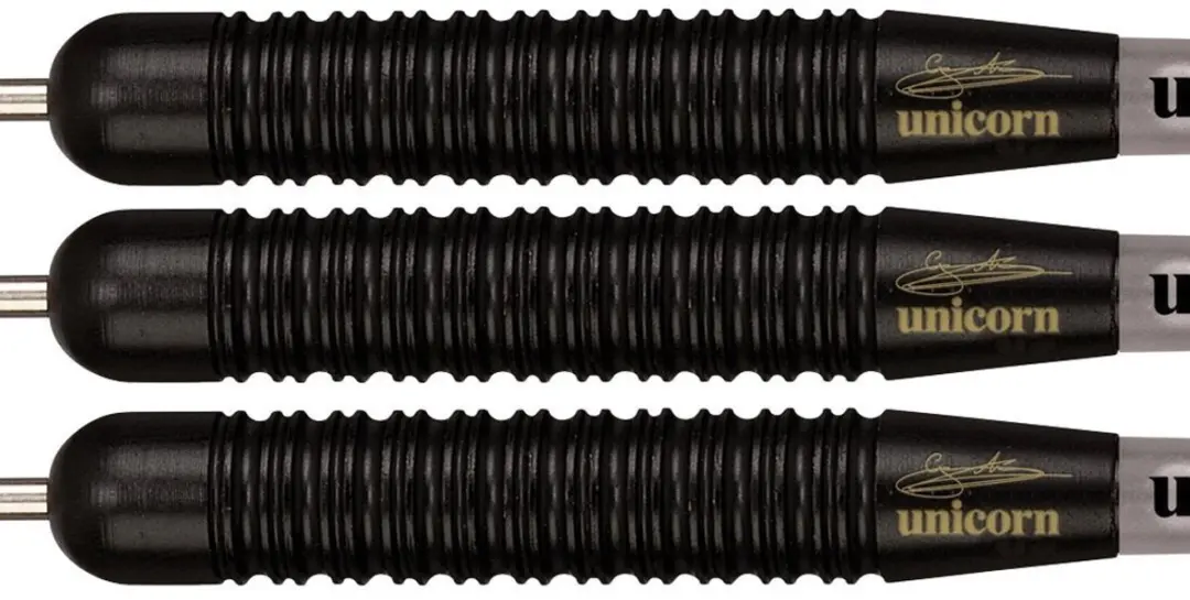 Unicorn Gary Anderson World Champion Black Brass P1 Dartpijlen - 3 Stuks