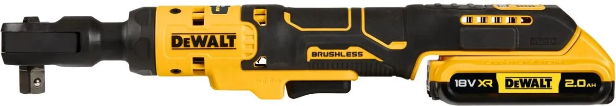 DeWalt DCF512D1 Haakse Ratelsleutel 18V XR - 1/2" - 270 Slagen/min