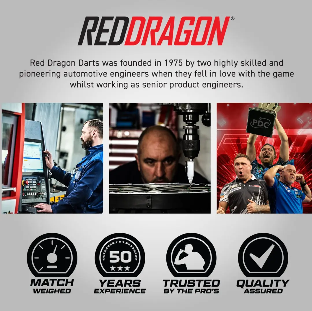 Red Dragon Javelin 85% Dartpijlen - 3 Stuks - Zilver