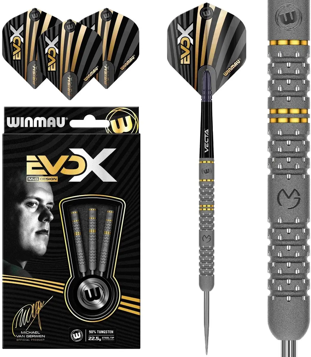 Winmau Michael van Gerwen EVO-X Dartpijlen
