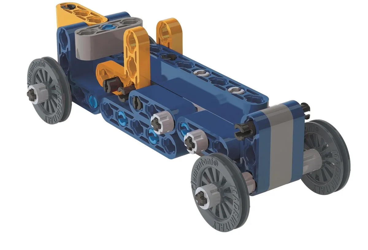 Clementoni Mechanics Raceauto Modelkit 350 Onderdelen