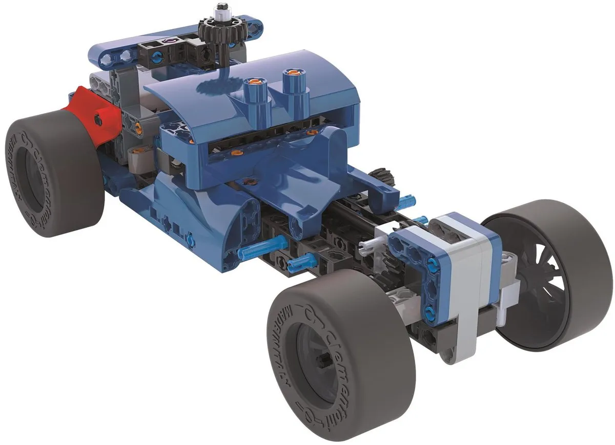 Clementoni Mechanics Raceauto Modelkit 350 Onderdelen - afbeelding 6 van 6