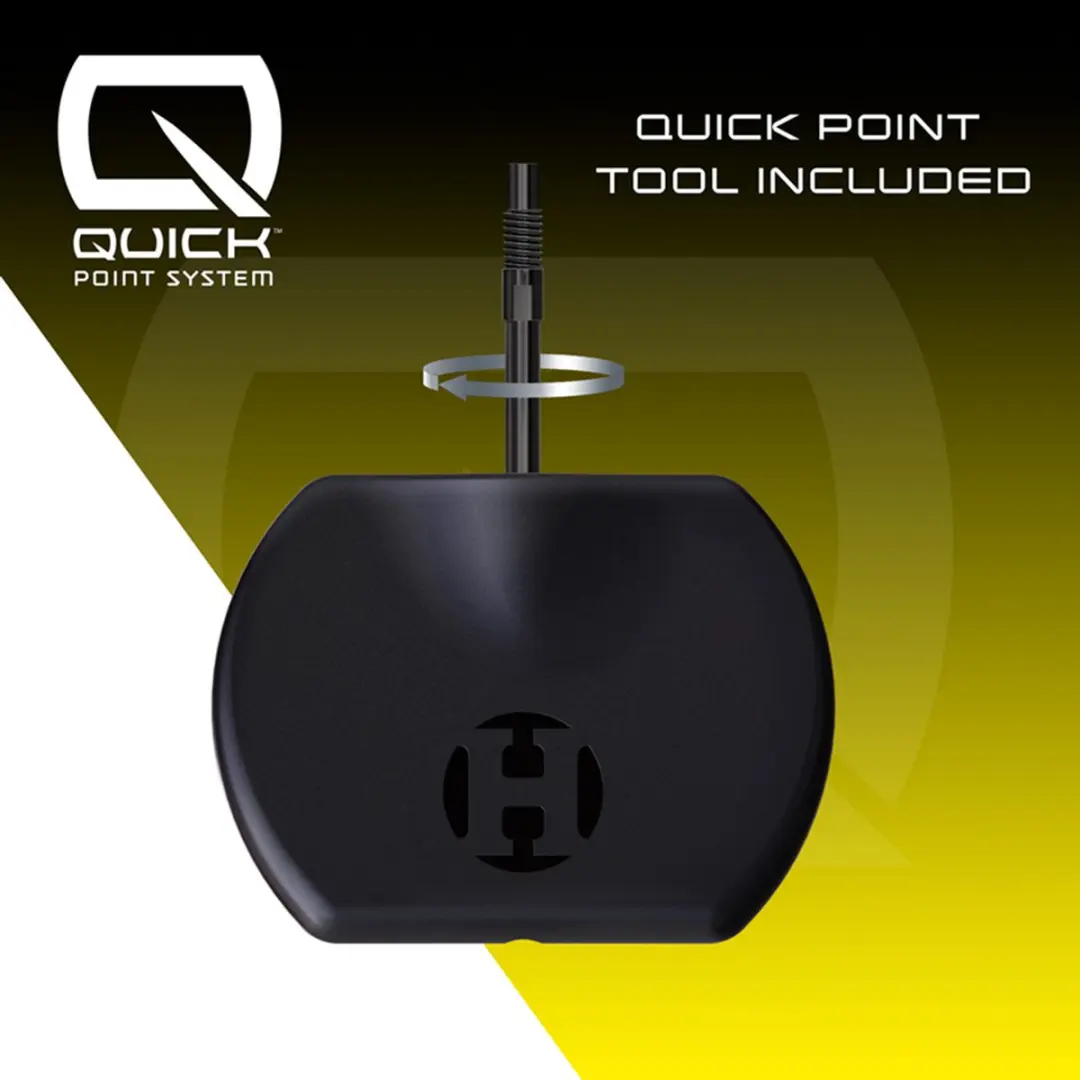 Harrows Chizzy Series 4 Dartpunt 23Gr - 3 Stuks - Zwart/Grijs