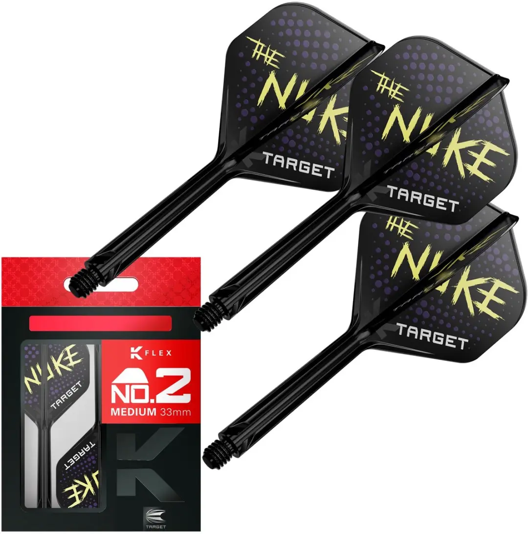 Target K-Flex Luke Littler NO2 Dart Flights - Medium 33mm