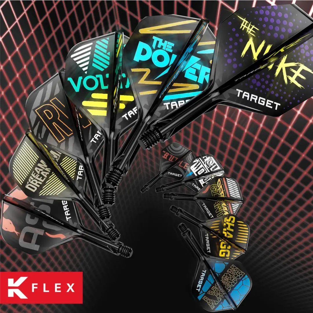 Target K-Flex Luke Littler NO2 Dart Flights - Medium 33mm