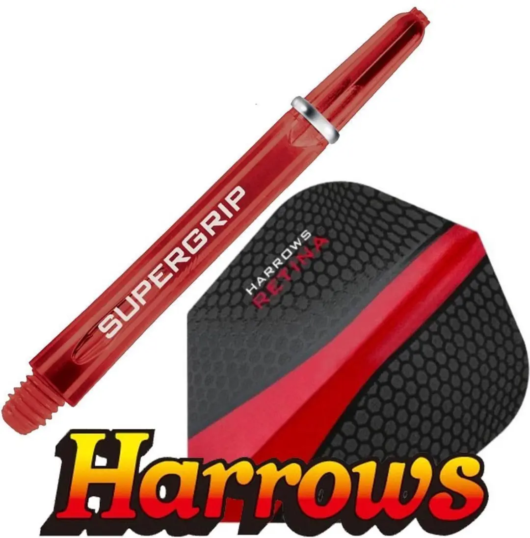 Harrows TWIN PACK RETINA 194590 - Rood/Zwart