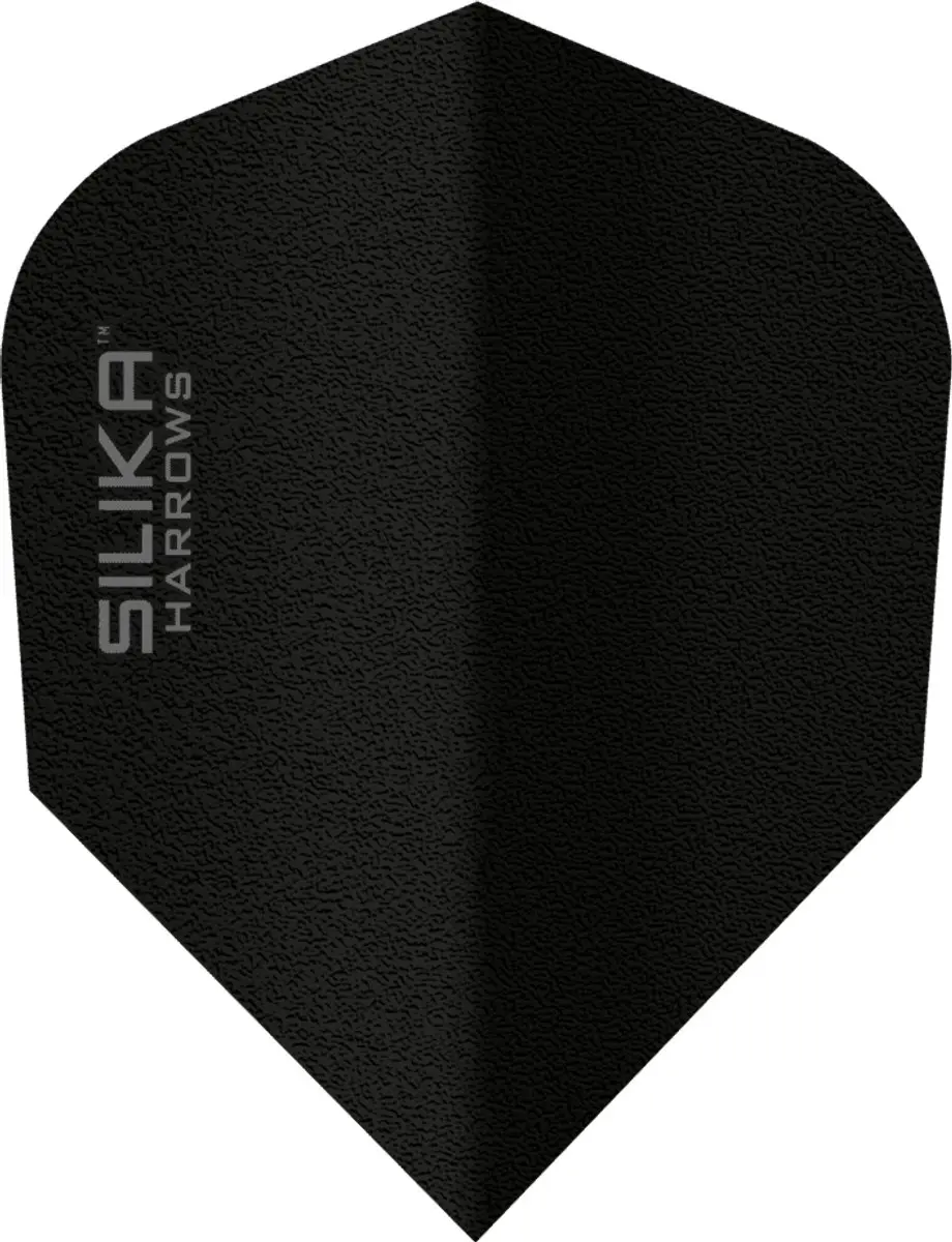 Harrows Silika Solid Black NO6 Dart Flights HF5129