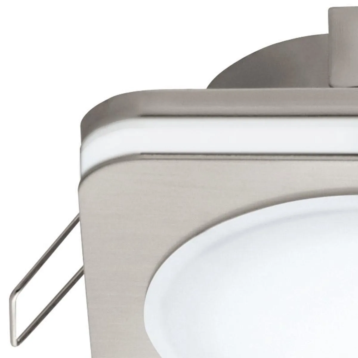 Eglo Pineda 1 Inbouwarmatuur - Nikkel-Mat - Warm wit licht - afbeelding 3 van 4