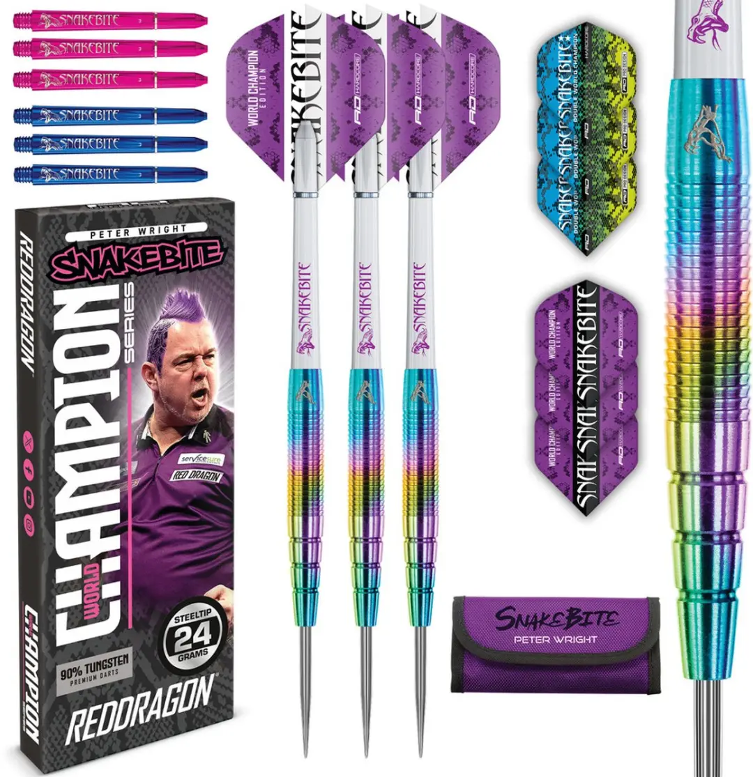 Red Dragon Peter Wright Snakebite Champion Series Darts