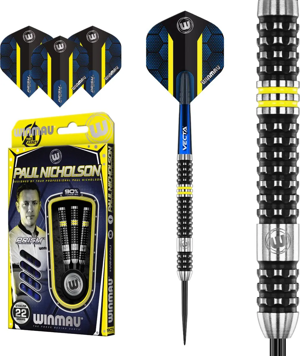 Winmau Paul Nicholson 90% Dartpijlen