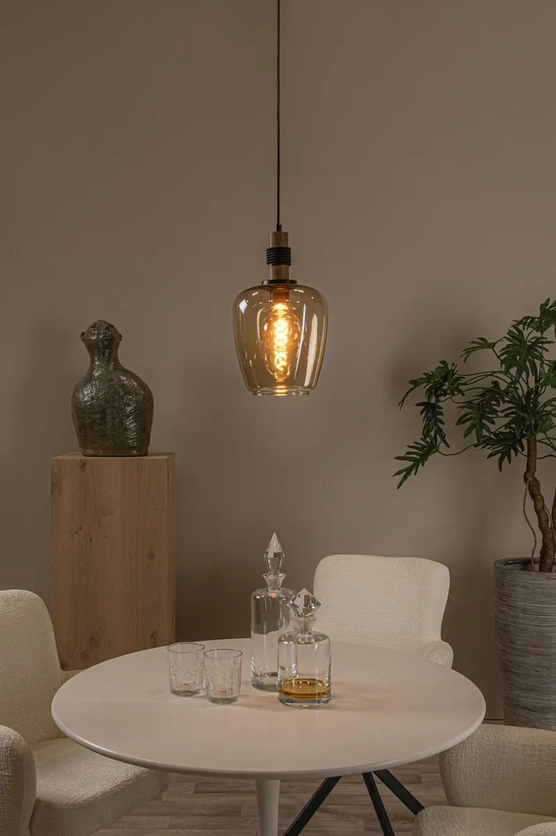 Lucide Ilona Hanglamp Ø22cm - 1xE27 - Amber
