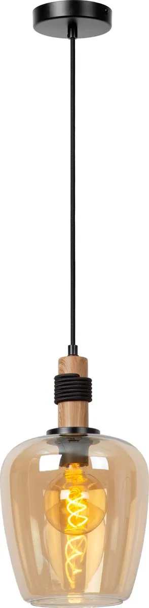 Lucide Ilona Hanglamp Ø22cm - 1xE27 - Amber