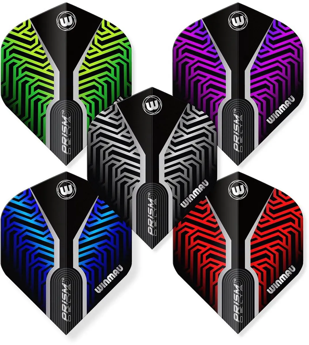 Winmau Prism Delta Flight Collection Dart Flights 3 Stuks - Multicolor