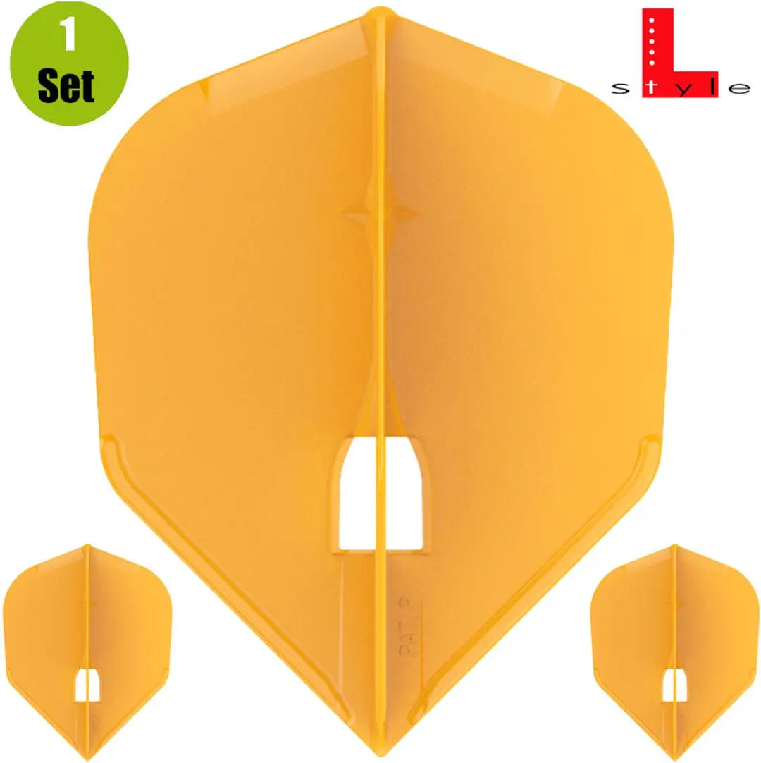 L-Style Champagne Flight L3 Shape Solid Orange FP3309 - 3 Stuks