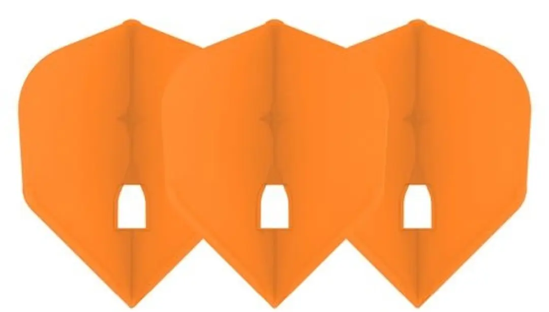 L-Style Champagne Flight L3 Shape Solid Orange FP3309