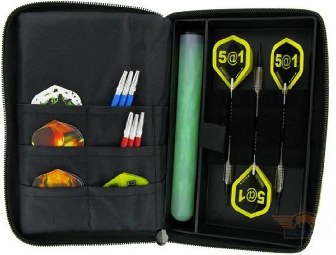 Bull's Unitas Nylon Dart Case - Zwart
