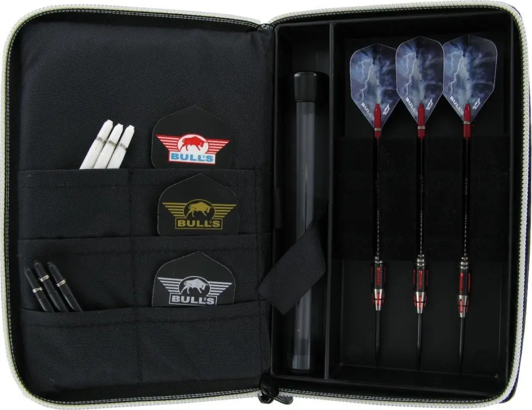 Bull's Unitas Nylon Dart Case - Zwart