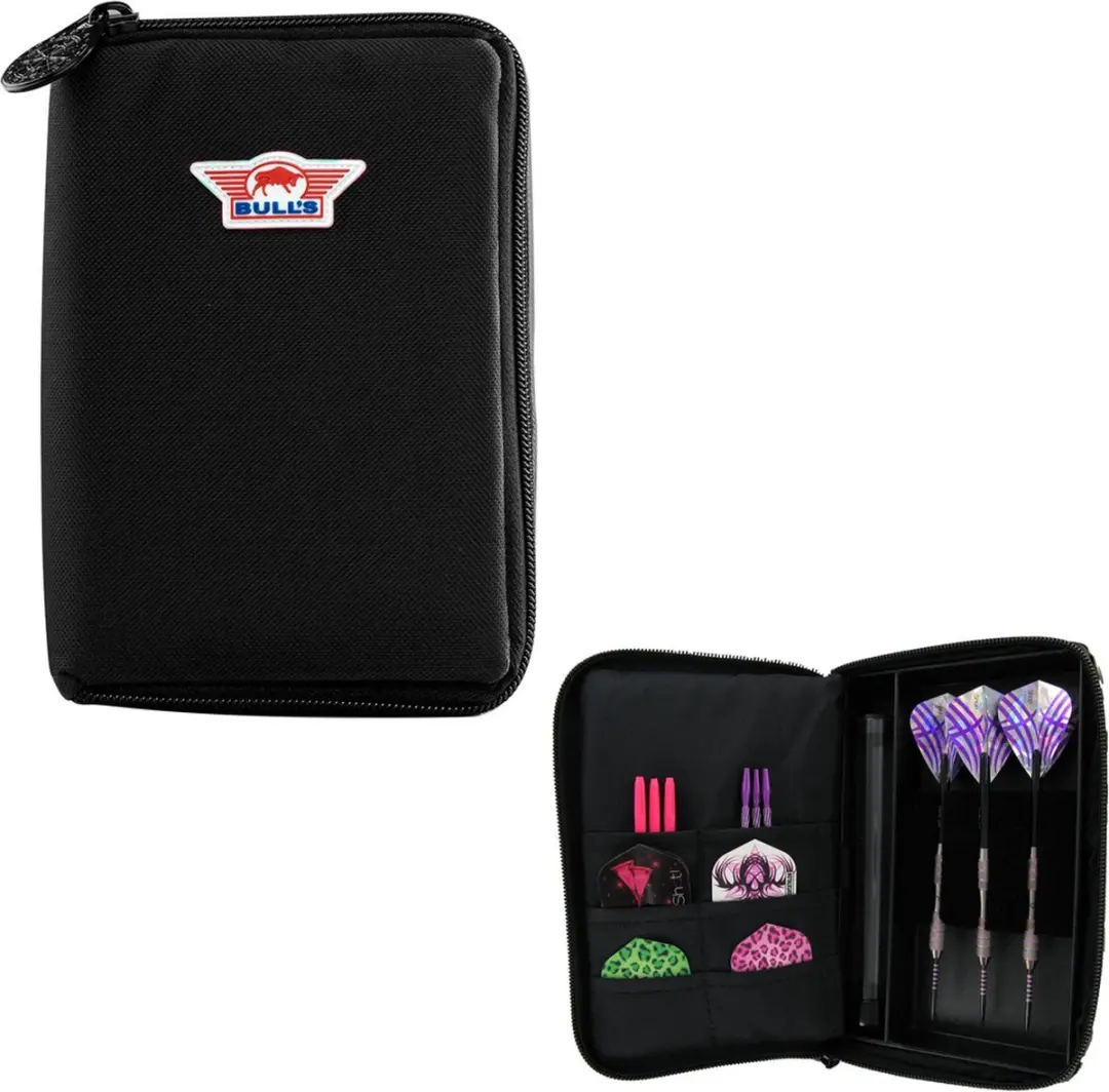 Bull's Unitas Nylon Dart Case - Zwart