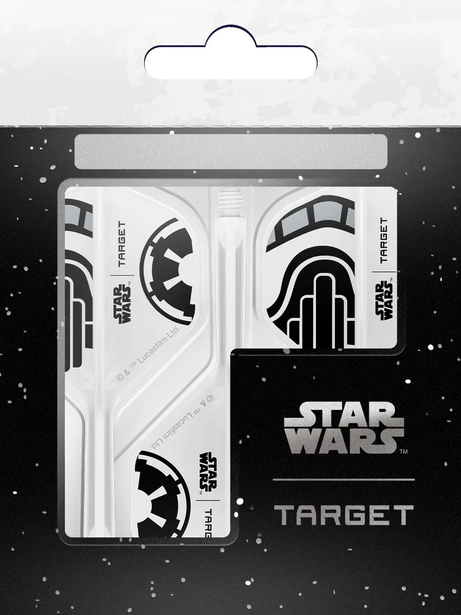 Target Star Wars K-Flex Stormtrooper NO2 Dart Flights - 3 Stuks