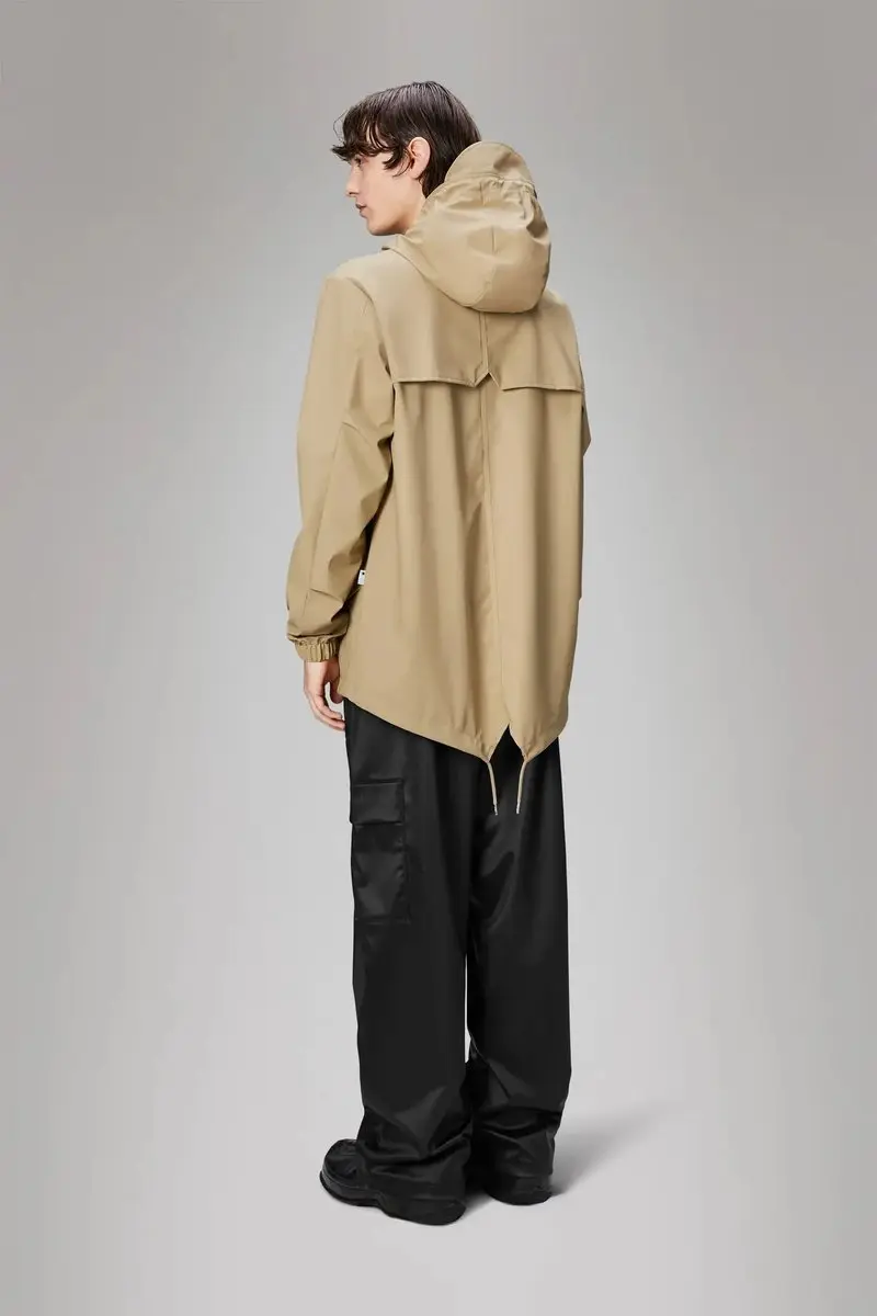 Rains 18010 Fishtail Jacket W3 Sand