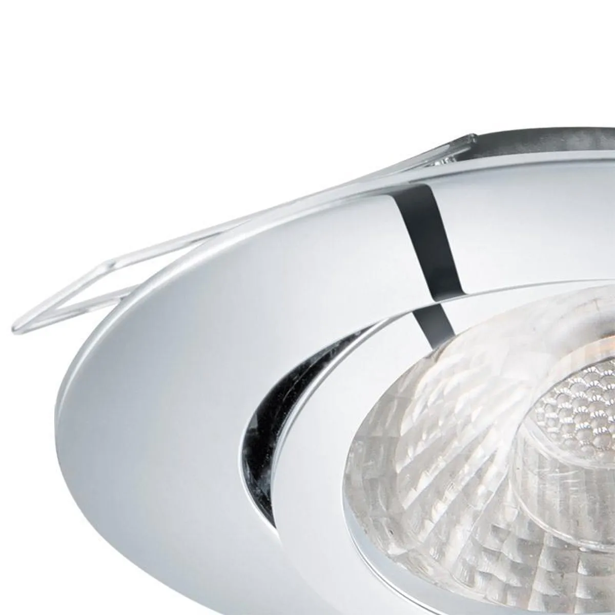 Eglo Tedo 1 Inbouwarmatuur 3 Lichtpunten - Ø80cm Chroom