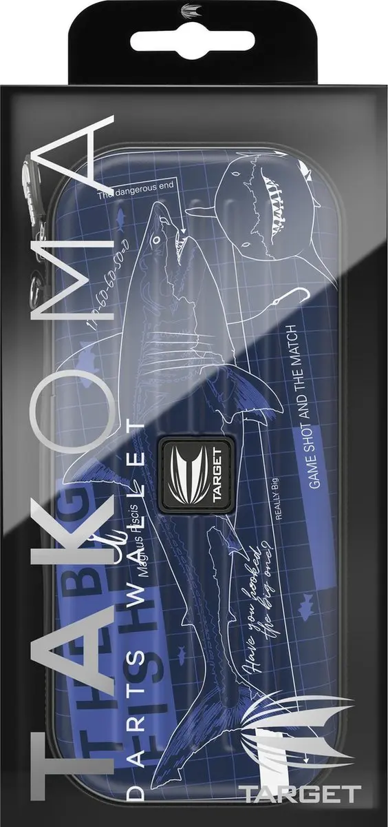 Target Takoma Blueprint Blue Dart Case - Blauw