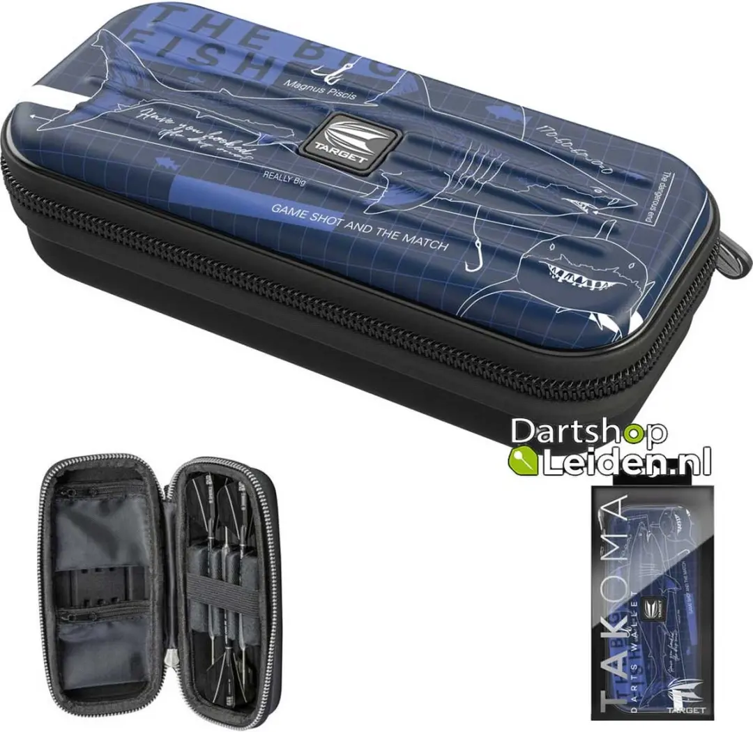 Target Takoma Blueprint Blue Dart Case - Blauw