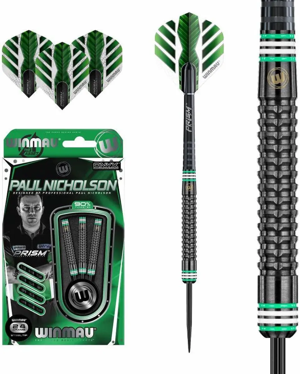 Winmau Paul Nicholson 90% Onyx Darts