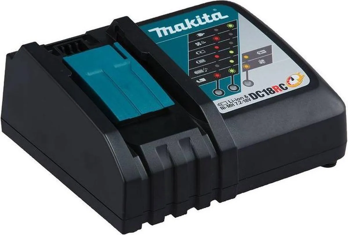 Makita DC18RC Snellader 7,2-18V