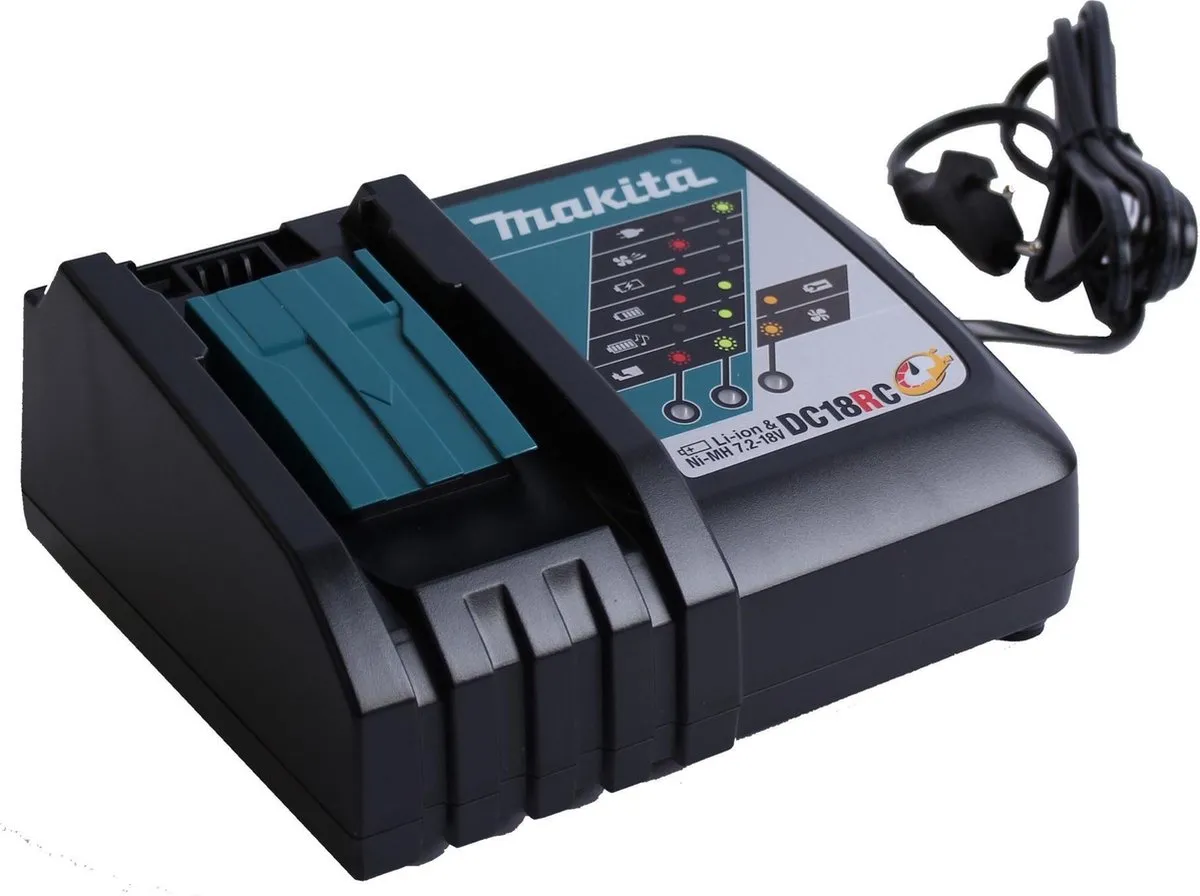 Makita DC18RC Snellader 7,2-18V