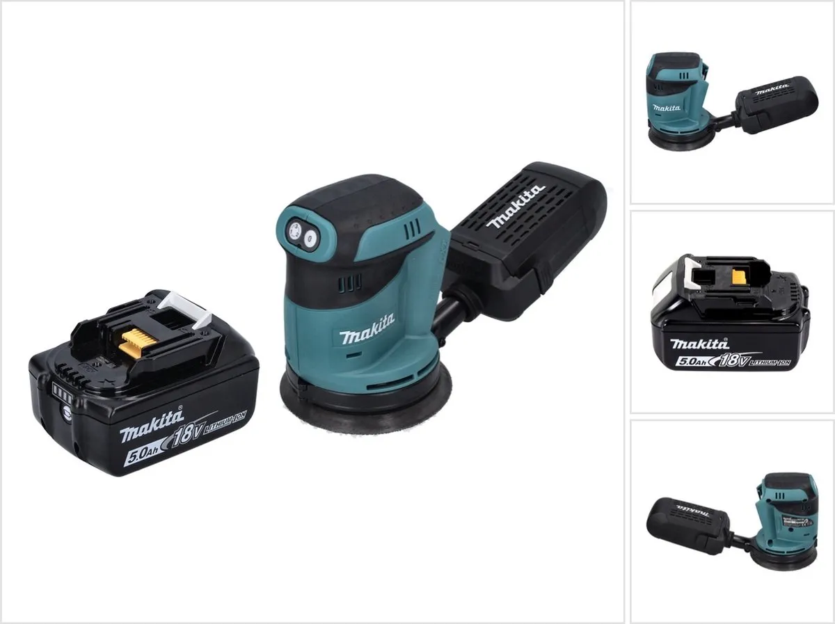 Makita DBO 180 T1 Excentrische Schuurmachine 18V 125mm