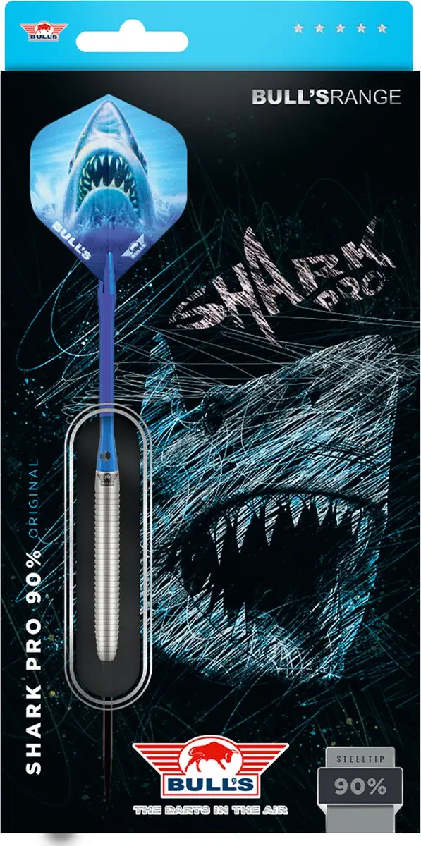 Bull's Shark Pro Original Dartpijlen 22g - 3 Stuks