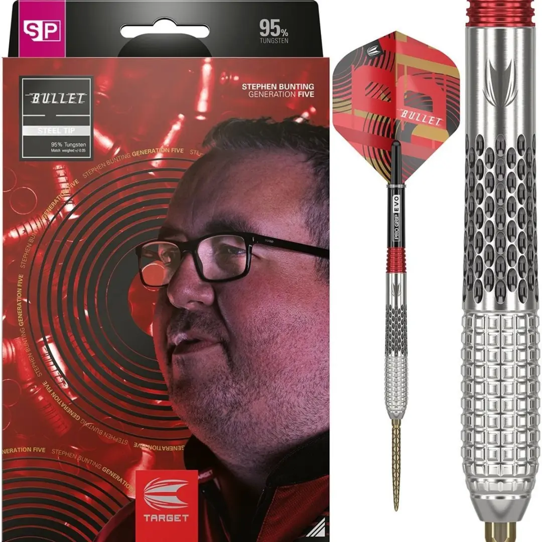 Target Stephen Bunting Gen 5 Swiss Point 95% Dartpijlen