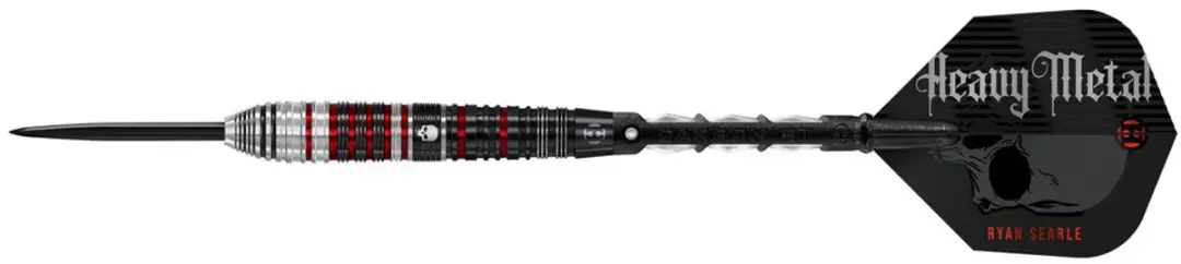 Harrows Ryan Searle Series 2 Darts 22gr - 3 Stuks - Zwart - afbeelding 6 van 6