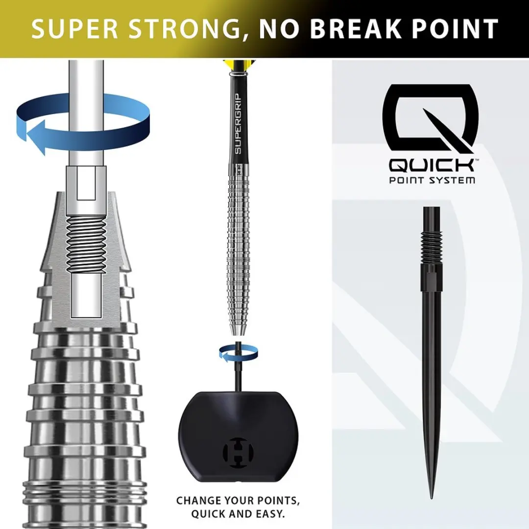 Harrows NX90 Quick Point 22gr - 3 Stuks