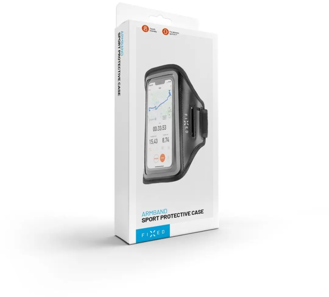 Fixed FIXAB-BK Sportarmband - Zwart