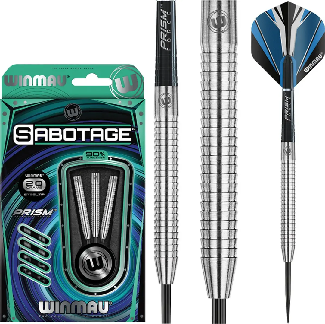 Winmau Sabotage 90% Dartpijlen - 3 Stuks
