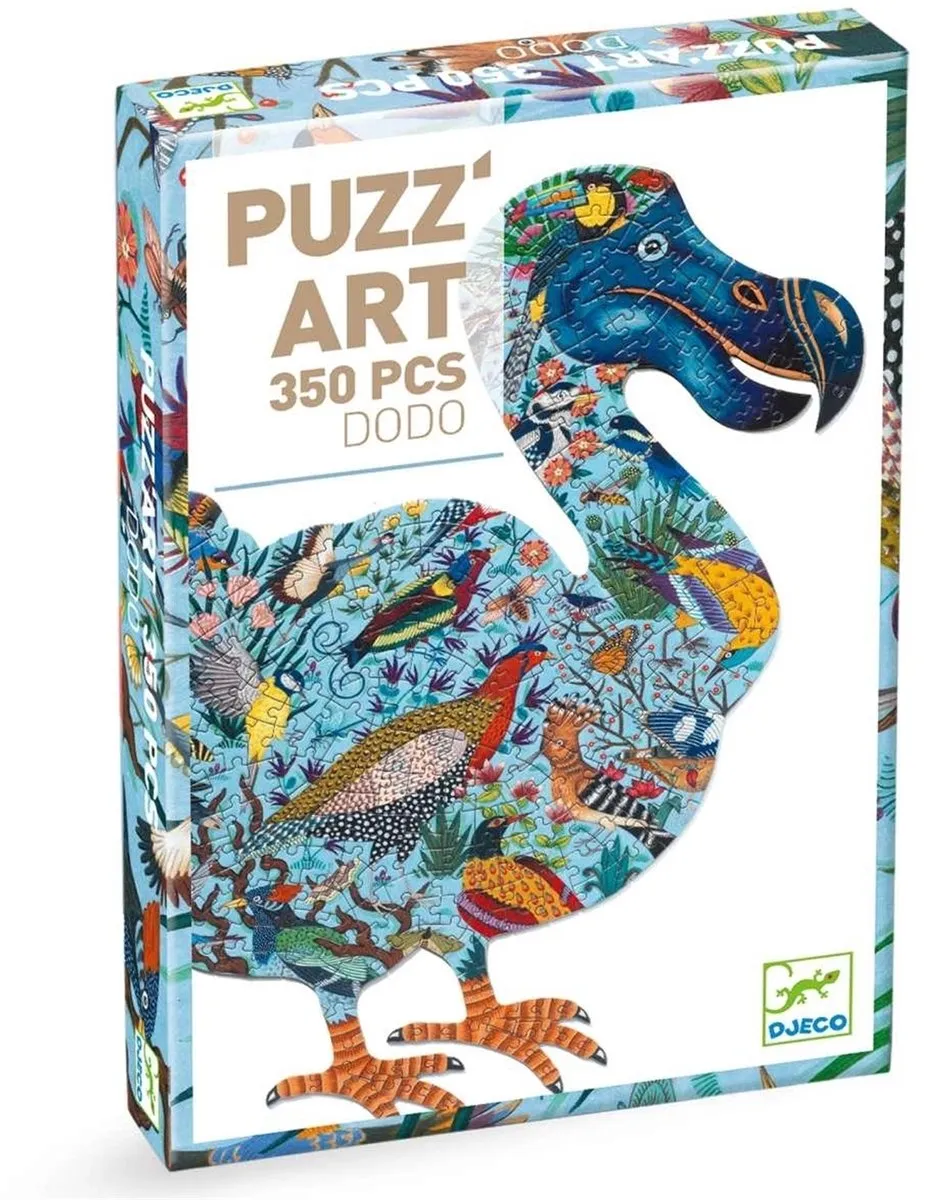 Djeco Puzz’art Dodo - 10 Stuks - Meerkleurig