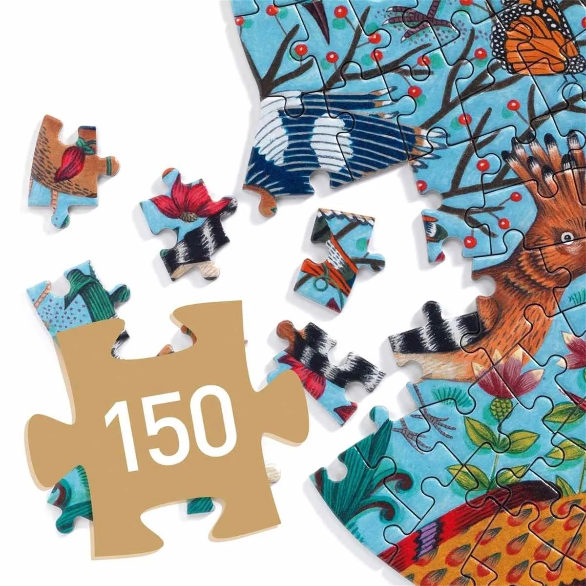 Djeco Puzz’art Dodo - 10 Stuks - Meerkleurig